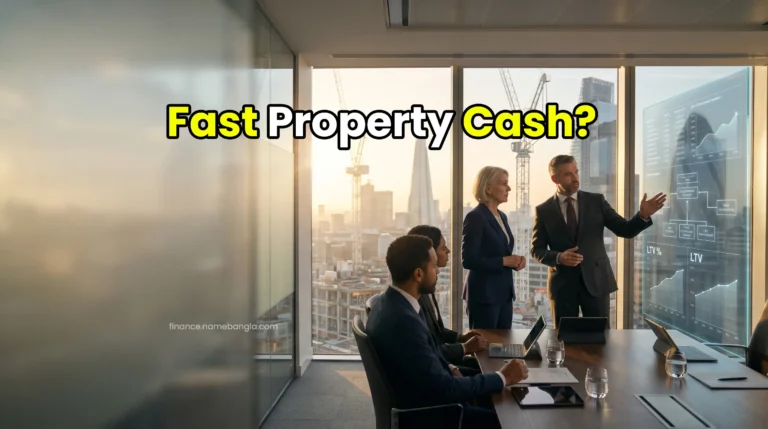 UK corporate finance strategy highlighting bridging loans and hard money facilities for commercial property investors in London.