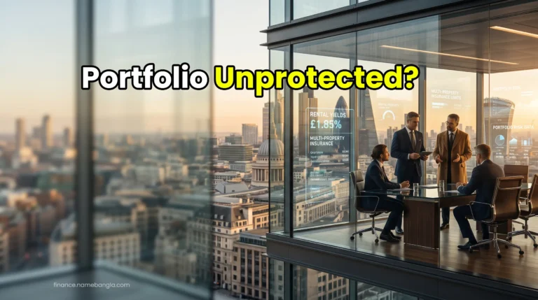 UK corporate insurance strategy showing high-net-worth landlord insurance for commercial property portfolios in London.